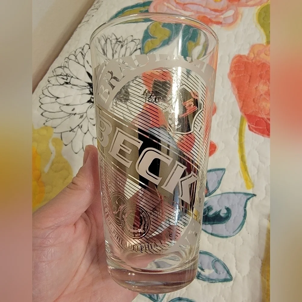 Beck's Beer Glasses (4 pcs) - Picture 4 of 5